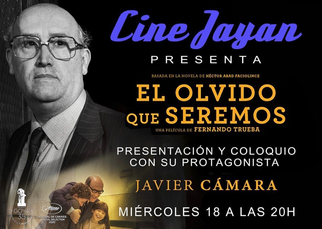 Javier Cámara en el Cine Jayan