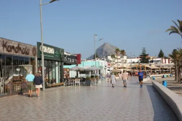 Paseo del tenista David Ferrer