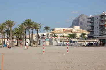 Porterías para la practica de fútbol o handbol