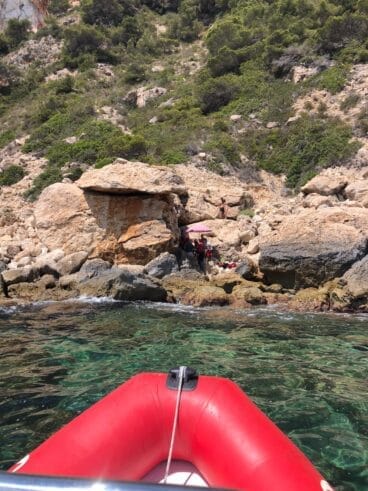Rescate en Cala Ambolo