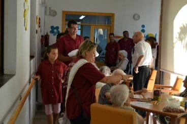 Visita a los mayores