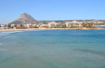 Vistas desde el mirador Punta del Arenal en Jávea