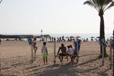 Zona de gimnasia biosaludable