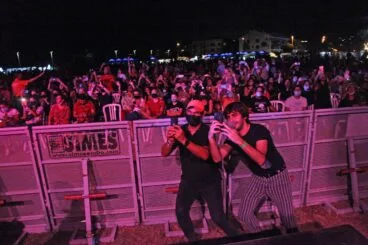 Ambiente en el Montgorock Xàbia Festival