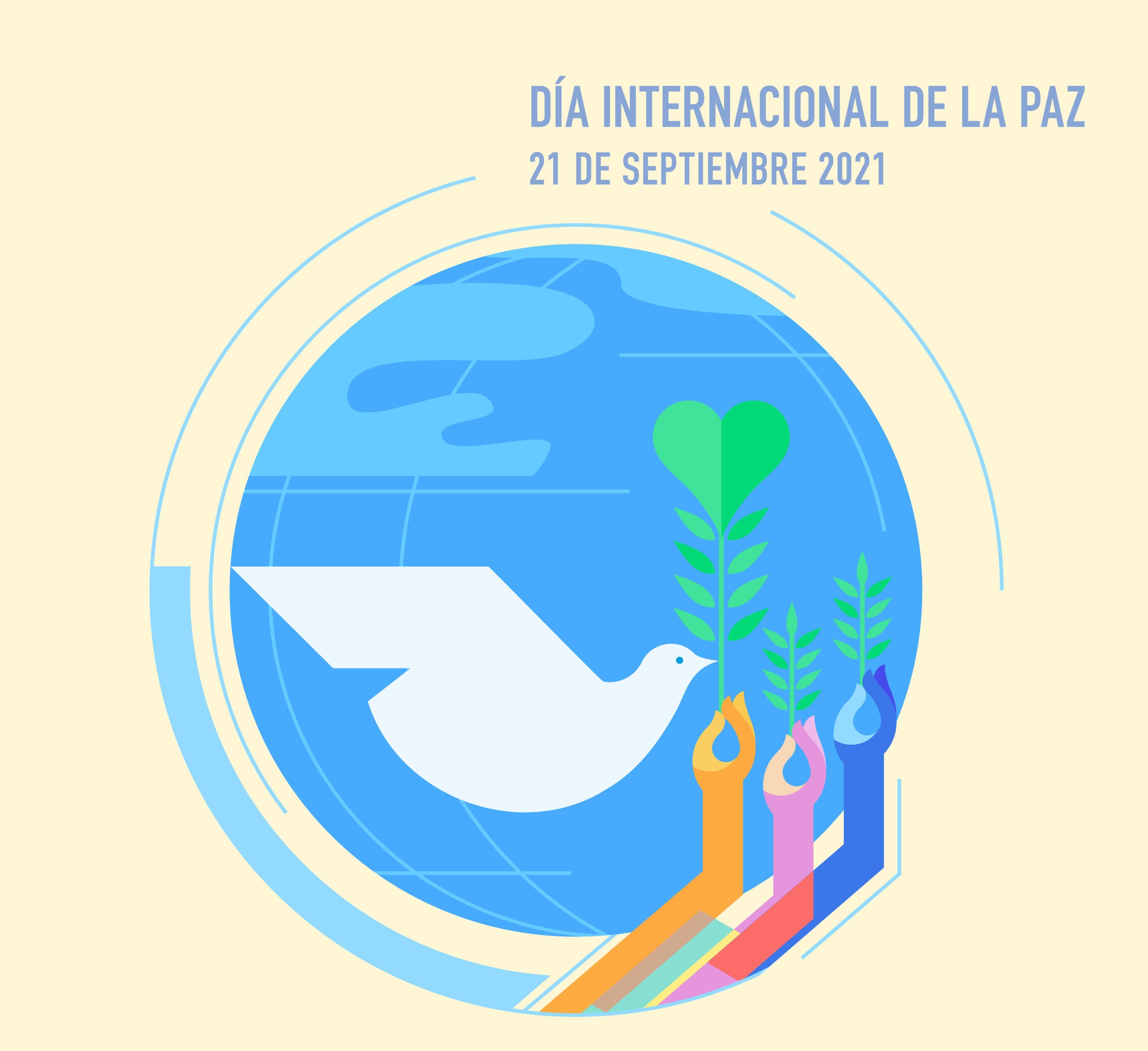 Cartel día de la Paz 2021