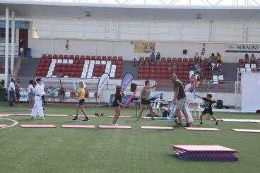Práctica de deportes en el Dia de l’Esport Xàbia 2021