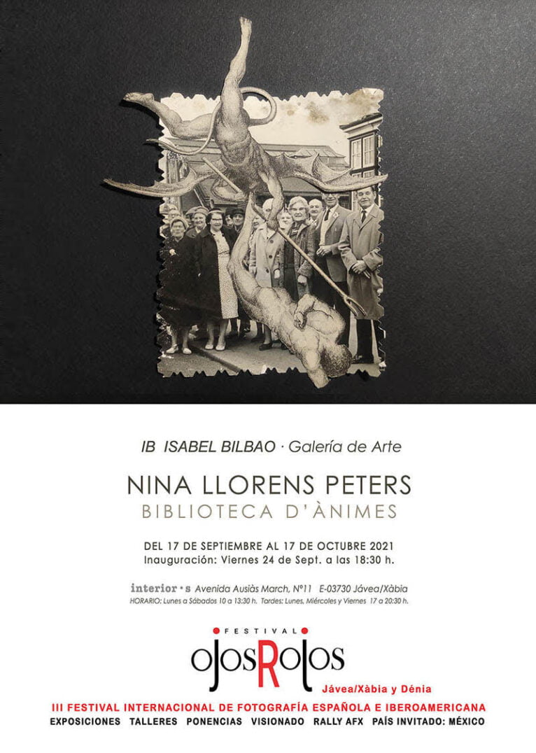Cartel de la exposición de Nina Llorens