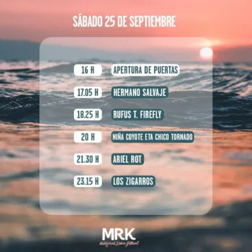 Horario conciertos sábado