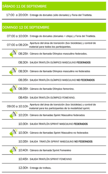 Horarios Trixàbia 2021