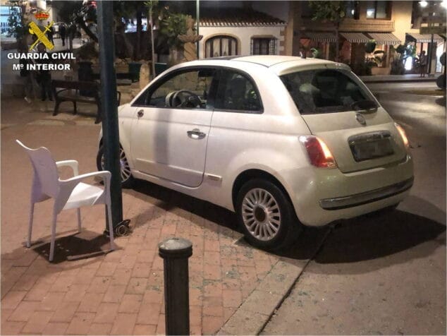 Imagen: Vehículo que ocasionó la embestida