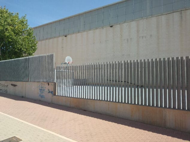 Imagen: Instalaciones exteriores del recinto deportivo del Frechinal