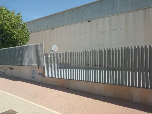 Imagen: Instalaciones exteriores del recinto deportivo del Frechinal