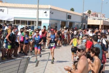 Participantes en el TriXàbia 2021