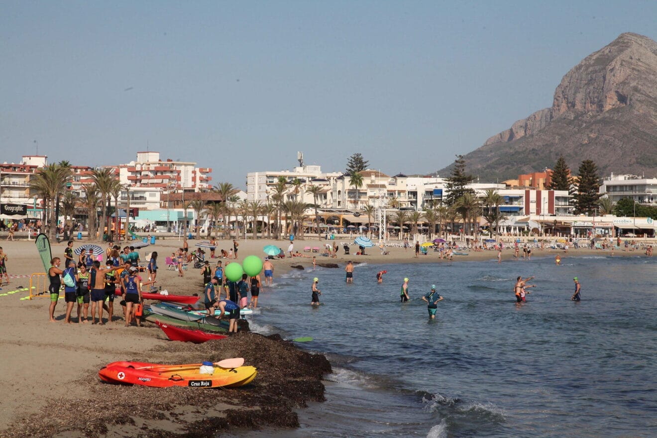 Participantes en el TriXàbia 2021 22