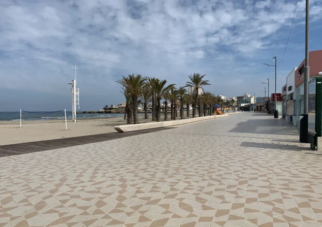 Imagen: Paseo del Arenal de Xàbia