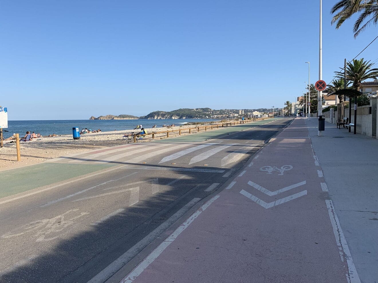 Peatonalización del vial del Primer Montañar