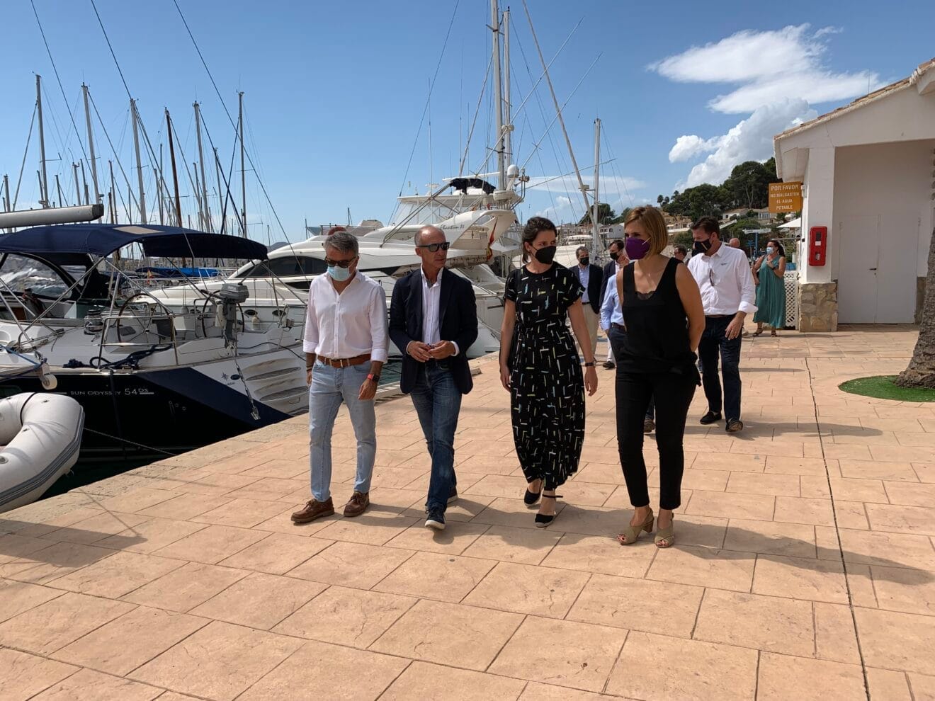 Visita a las instalaciones del Club Náutico