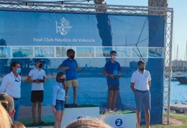 Regatistas Club Náutico Jávea en Valencia