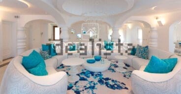 Salón de la casa más cara de Alicante