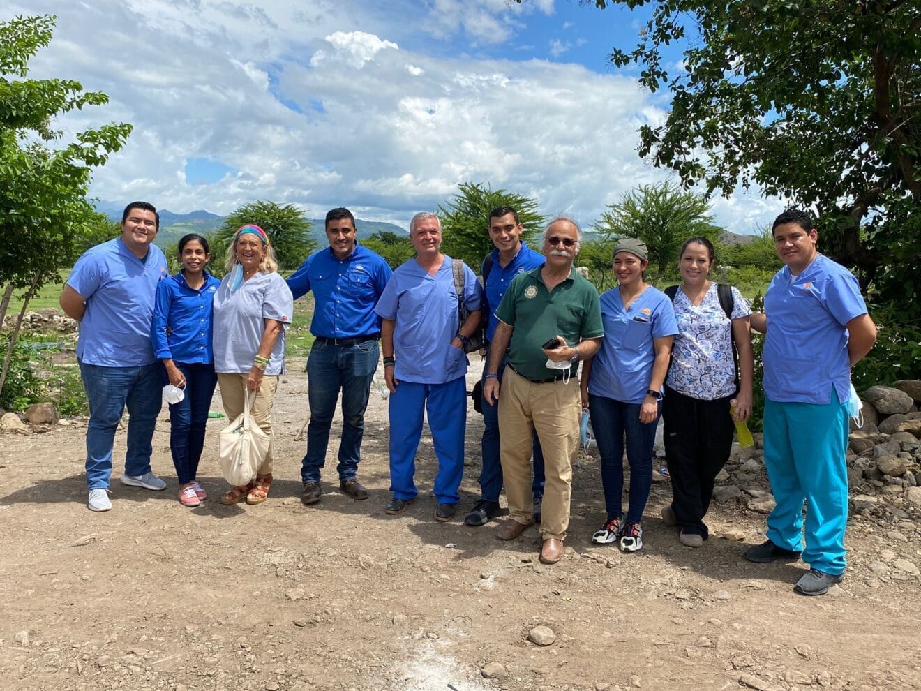 Trabajo del Rotary Club Jávea en Honduras