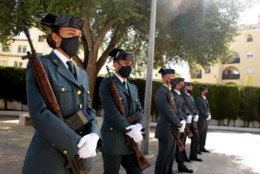 Acto de la Guardia Civil en el día del Pilar (13)