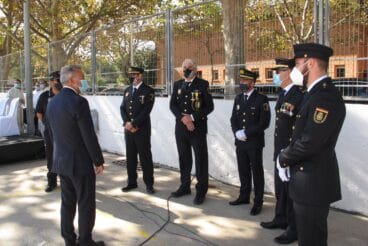 Acto de la Guardia Civil en el día del Pilar (2)