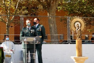 Acto de la Guardia Civil en el día del Pilar (26)