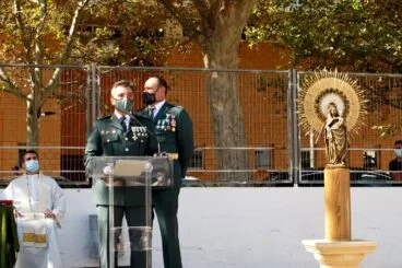 Acto de la Guardia Civil en el día del Pilar (26)