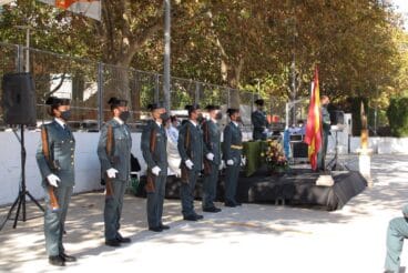 Acto de la Guardia Civil en el día del Pilar (30)