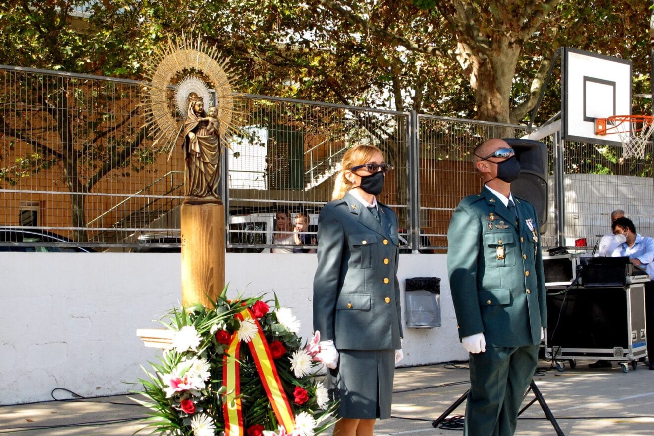 Acto de la Guardia Civil en el día del Pilar (35)