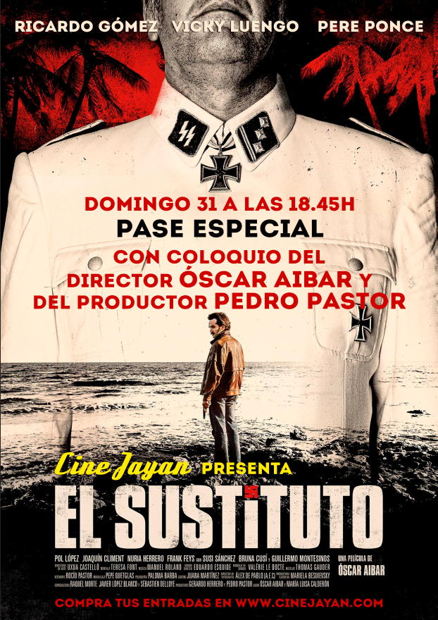 Imagen: Cartel del  estreno de El Sustituto