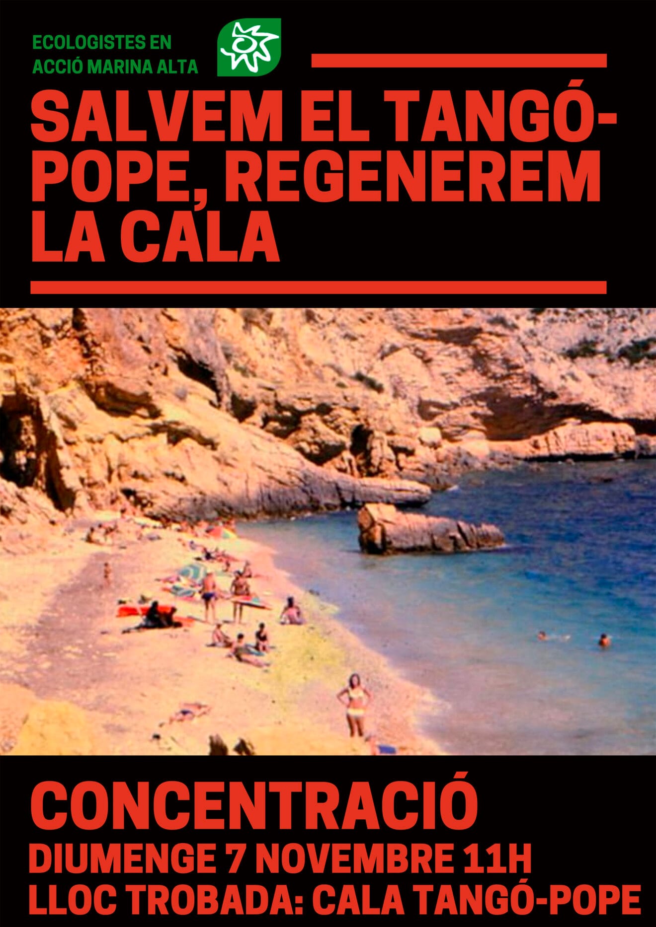 Cartel Protesta Tangó