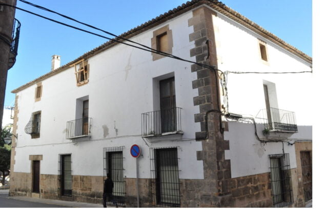 Imagen: Casa Candelaria en el centro histórico de Xàbia