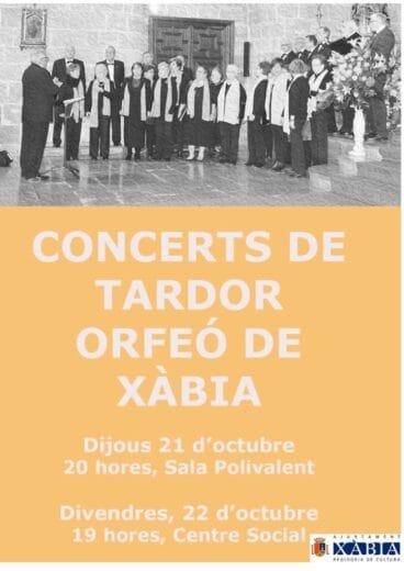 Conciertos del Orfeón de Xàbia