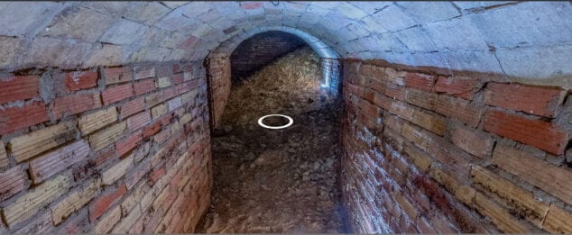 Imagen: Imagen virtual del interior del refugio del puerto de Xàbia