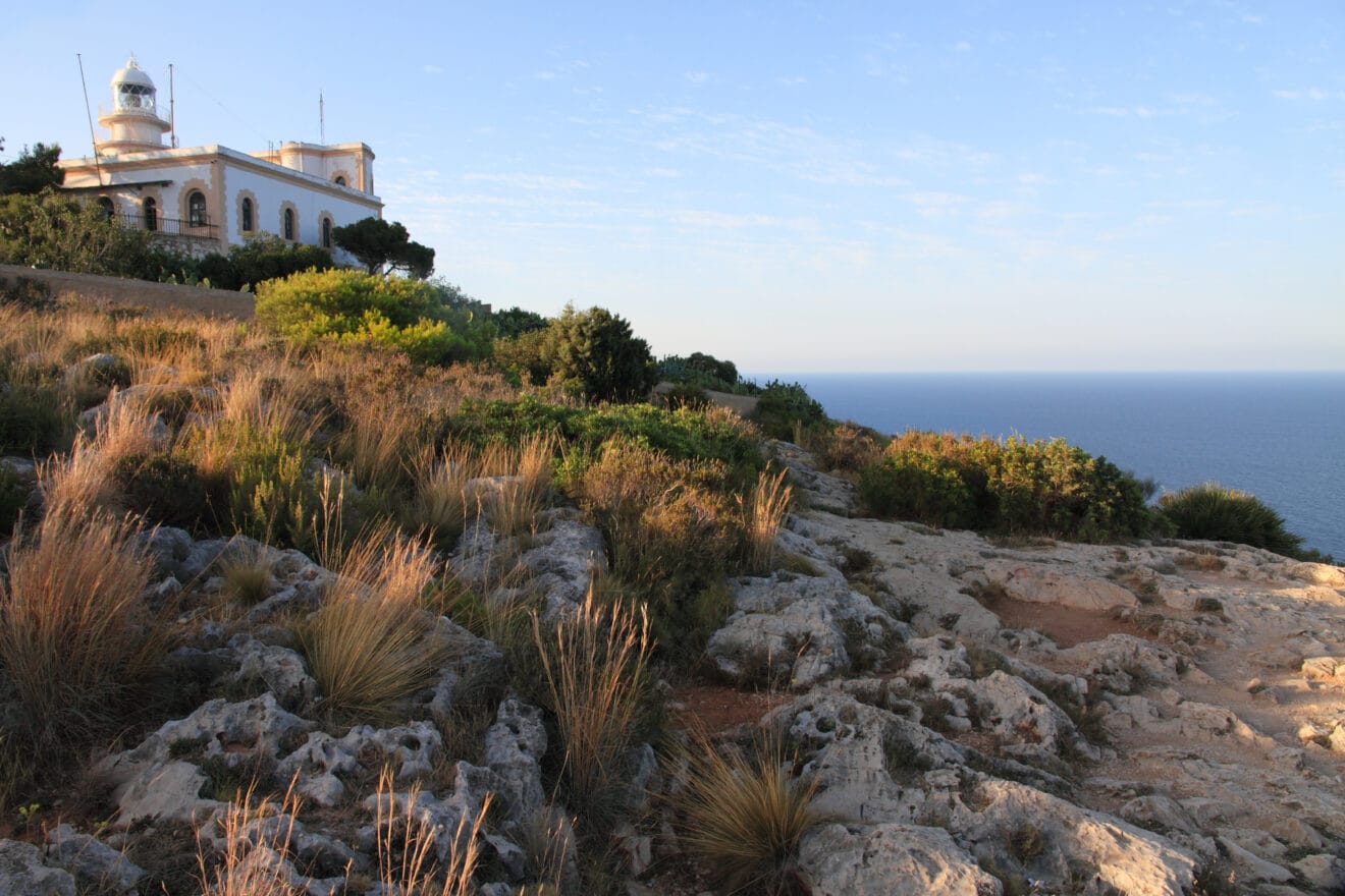 Instalaciones del Faro del Cabo San Antonio