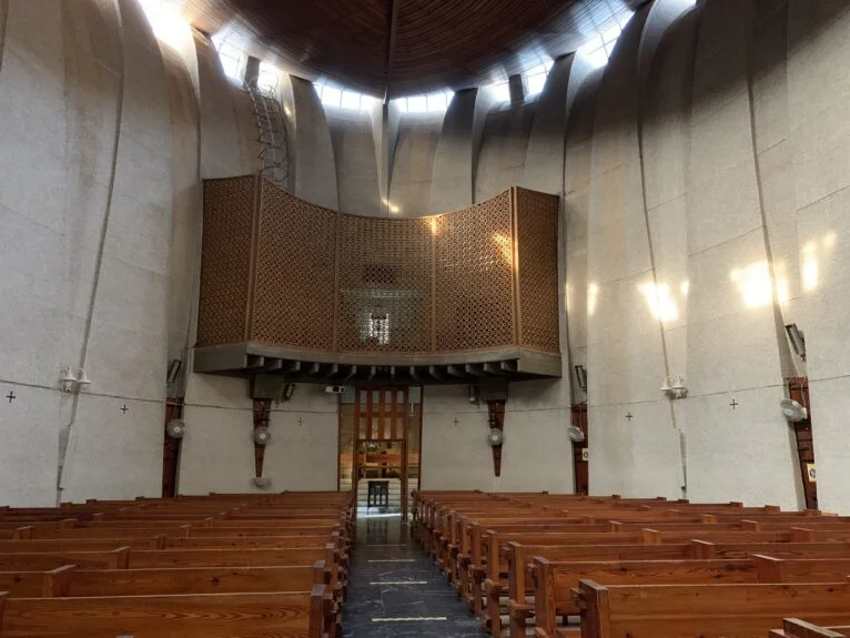 Interior de l'Església de La nostra Senyora de Loreto