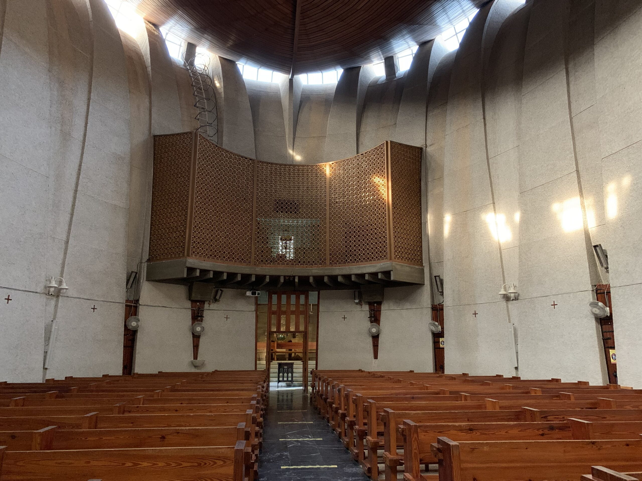 Interior de la Iglesia de Nuestra Señora de Loreto