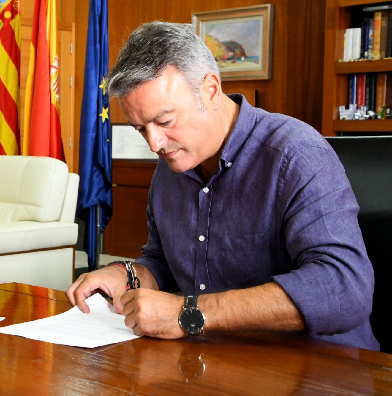 José Chulvi, alcalde