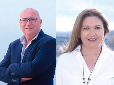 Juan Ortolà y Susana Ern