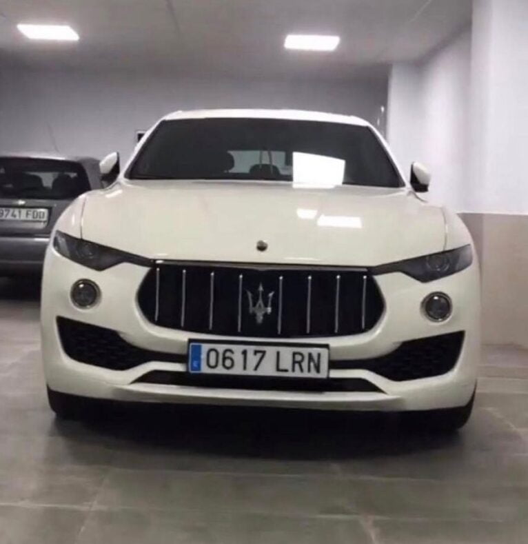 Maserati robado en Jávea