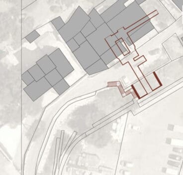 Plano del refugio del arquitecto Pablo García