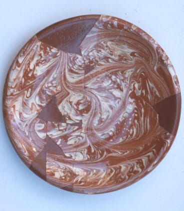 Plato de cerámica del siglo XVII