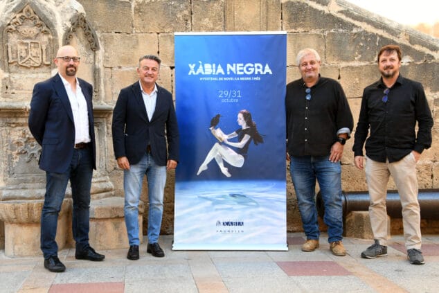 Imagen: Presentación de la 4ª edición de Xàbia Negra