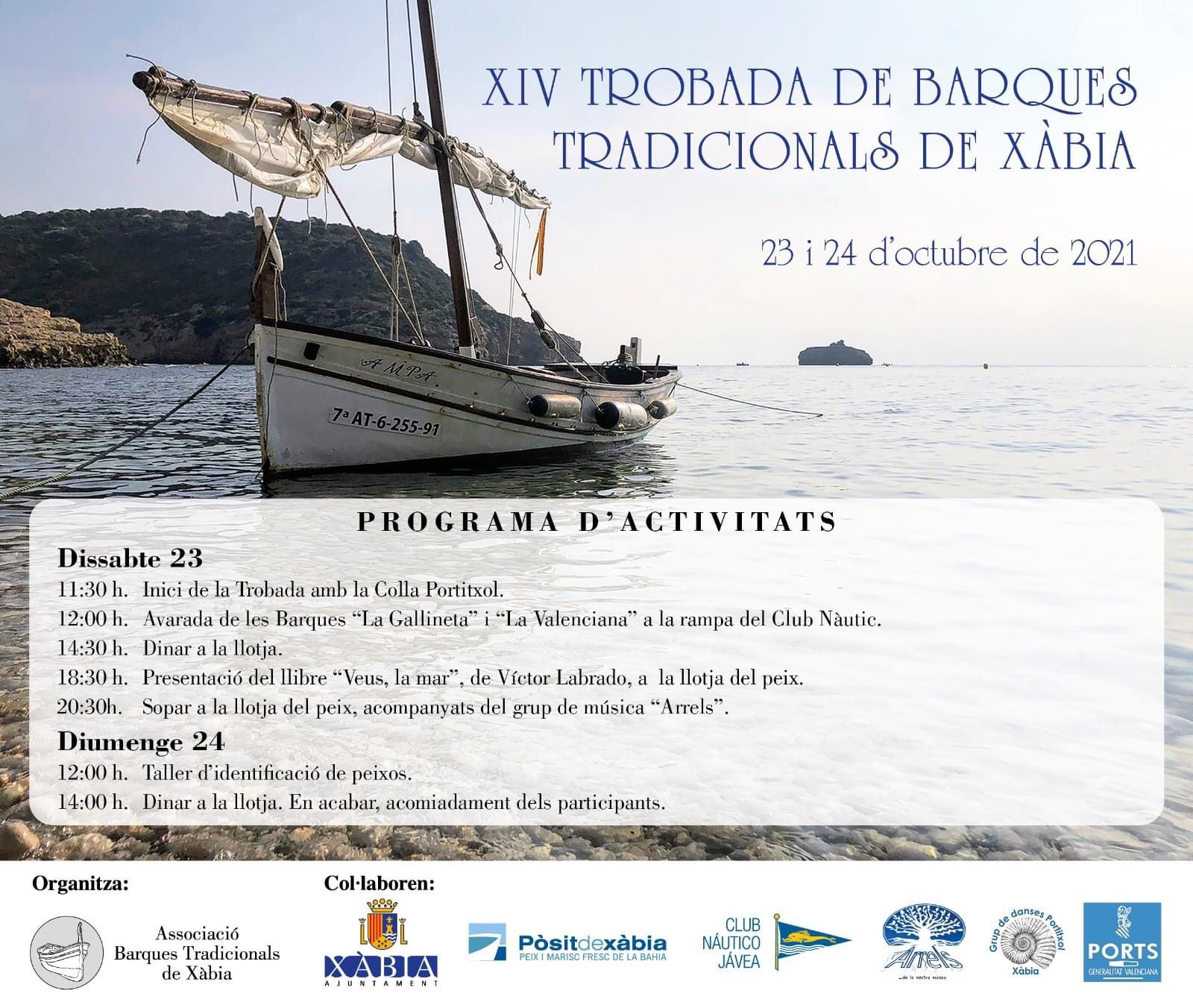Programa de actividades del encuentro de Barcas Tradicionales