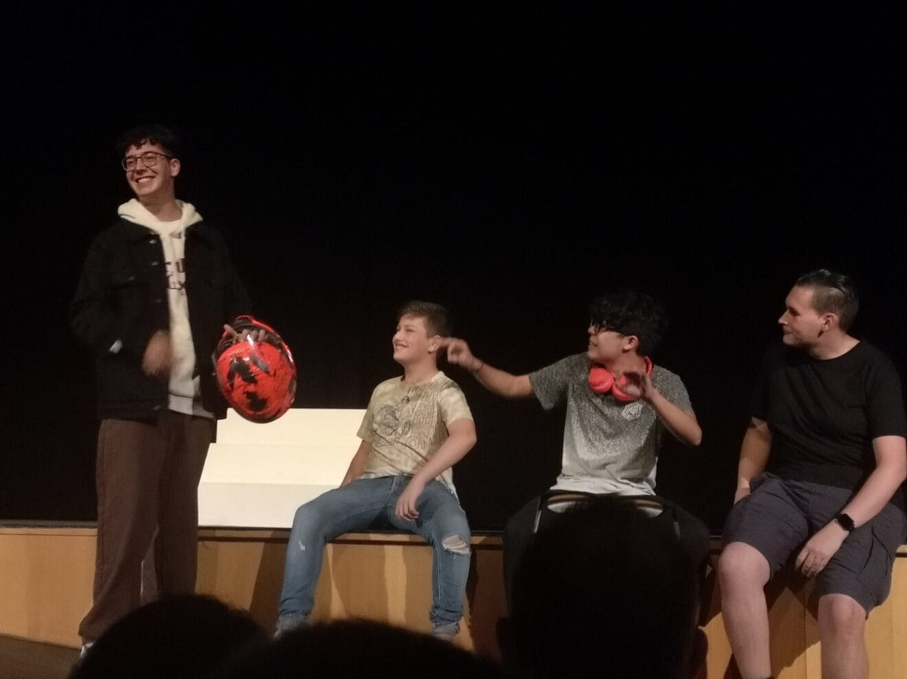 Puesta en escena de Zorra