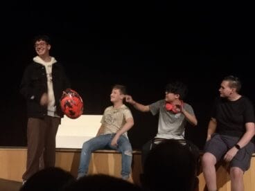 Puesta en escena de Zorra
