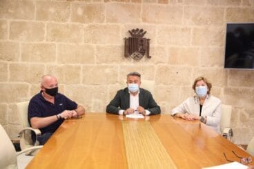 Rueda de prensa del anuncio de cambio en el gobierno local