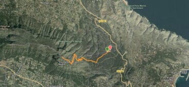 Ruta al cima del Montgó desde el campo de tiro de Dénia