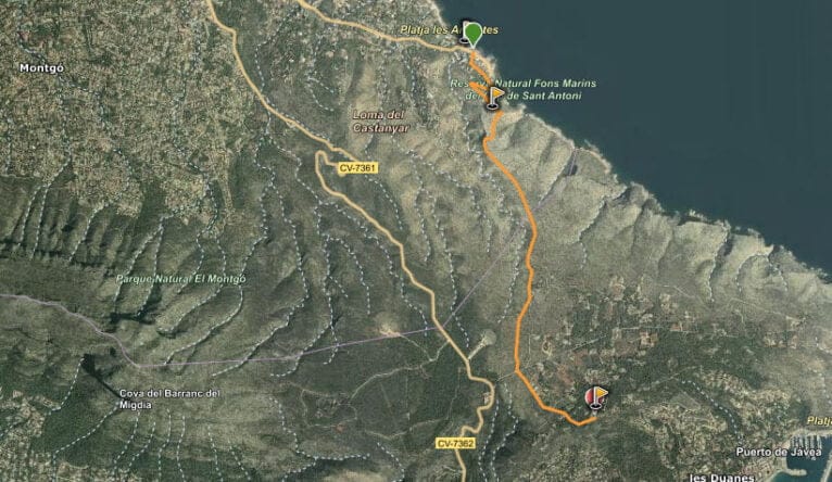 Ruta Torre del Gerro -Molins de Xàbia